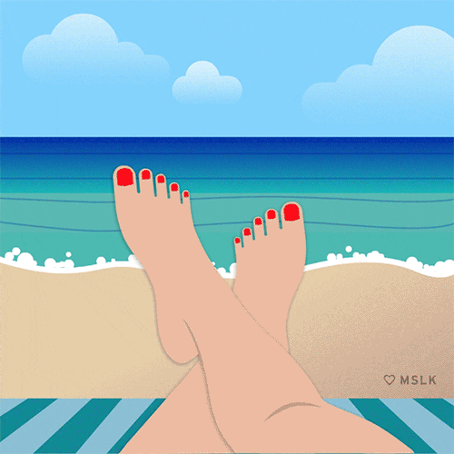 Beach Day Summer GIF by MSLK Design - Find & Share on GIPHY