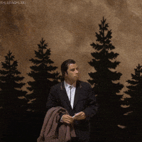 john travolta death GIF by Kiszkiloszki