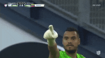 Copa America Centenario Thumbs Up GIF by Univision Deportes