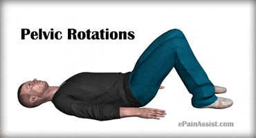 tabata workout for beginners pelvic rotation exercise GIF by ePainAssist