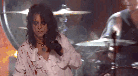 Alice Cooper Grammys 2016 GIF by Recording Academy / GRAMMYs - Find & Share on GIPHY
