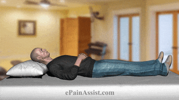 head press for neck and shoulder blade muscles GIF by ePainAssist