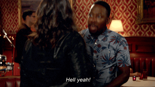 Excited Hell Yeah By New Girl Find And Share On Giphy