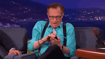 Larry King Conan Obrien GIF by Team Coco