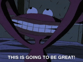 Excited Aaahh Real Monsters GIF by NickRewind