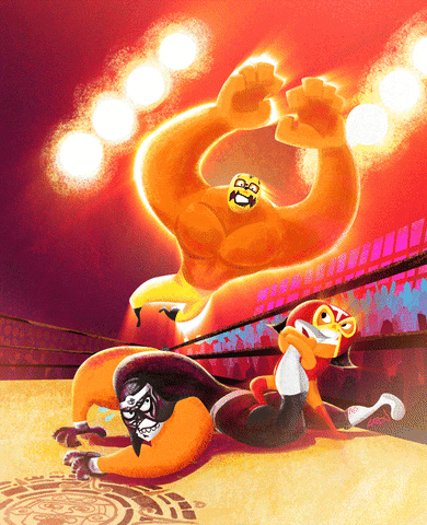 aaronandersen wrestling lucha underground luchadores prince puma GIF