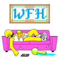 Work From Home GIF by GIPHY Studios Originals
