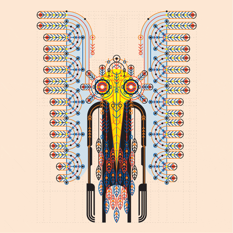 pedromaganagarcia man bird legend pajaro GIF