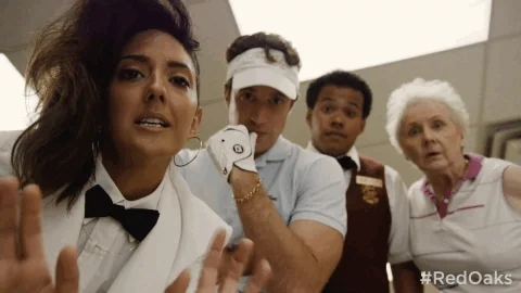 He Looks Dead Amazon Video GIF by Red Oaks