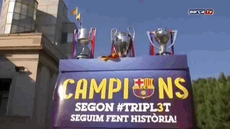 Camp Nou Football GIF