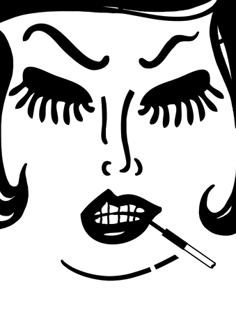 mikevderderian woman black and white cinema classic GIF