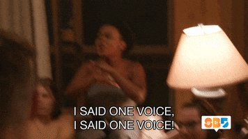calm yourself one voice GIF by @SummerBreak
