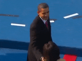 barack and michelle hug GIF by Obama
