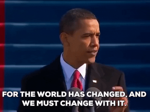 Barack Obama Change GIF by Obama - Find & Share on GIPHY