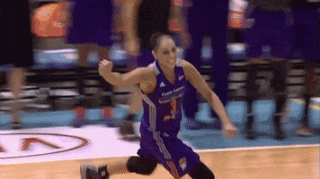 Excited Diana Taurasi GIF by WNBA