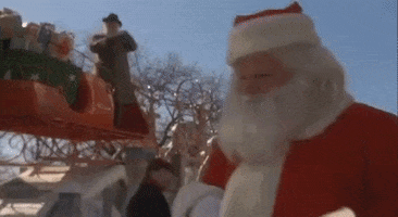 miracle on 34th street drinking GIF