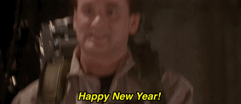 Happy New Year GIF by Ghostbusters - Find & Share on GIPHY