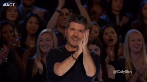 Happy Simon Cowell GIF by America's Got Talent