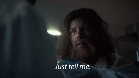 tell me adam hassler GIF by Wayward Pines
