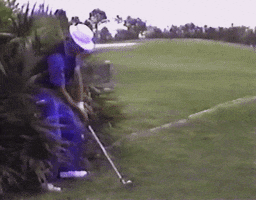 exprofesso fail golf ball miss GIF