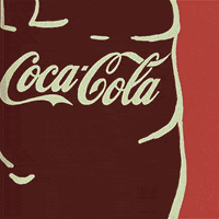 coca cola animation GIF by Isabella Carapella