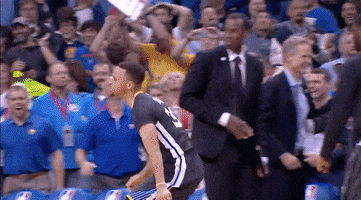 excited golden state warriors GIF