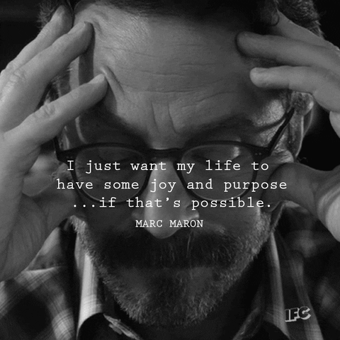 marc maron anything's possible GIF by IFC