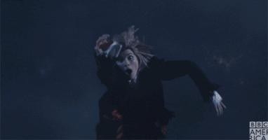 doctor who falling GIF by BBC America