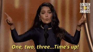 Salma Hayek One Two Three Times Up GIF by Golden Globes