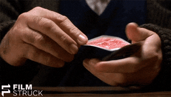 playing cards poker GIF by FilmStruck