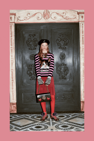 jelinecatt fashion gif vogue gucci GIF
