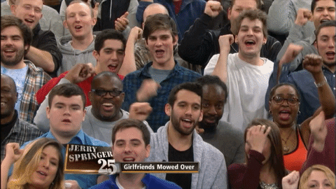 Celebrate Jerry Jerry Jerry GIF by The Jerry Springer Show - Find & Share on GIPHY