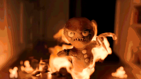 Gingerbread GIF by Legendary Entertainment - Find & Share on GIPHY
