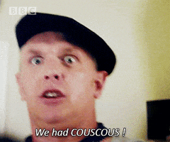 ken thompson couscous GIF by BBC