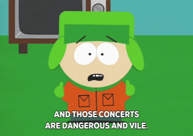 Kyle Broflovski Concerts GIF by South Park  - Find & Share on GIPHY