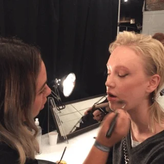 new york fashion week makeup GIF by NYFW: The Shows