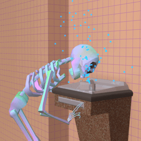 Water Skeleton GIF by jjjjjohn - Find & Share on GIPHY