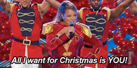 all i want for christmas is you diva GIF by VH1