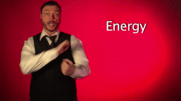 sign language energy GIF by Sign with Robert