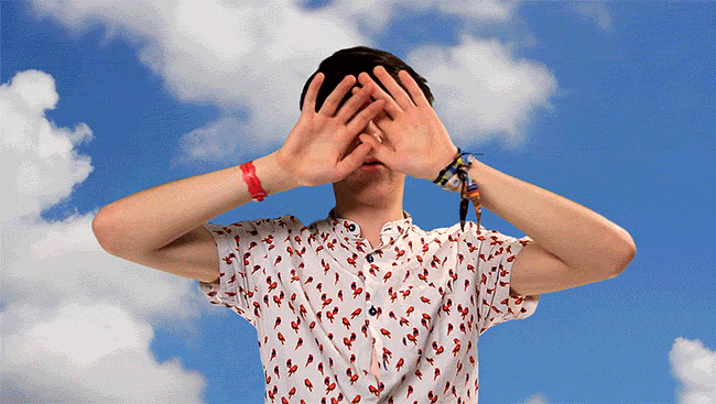 Rainbow Reaction GIF by Declan McKenna - Find & Share on GIPHY