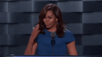 Michelle Obama Hello GIF by Election 2016