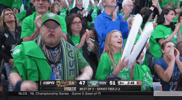 Excited Game 5 GIF by WNBA