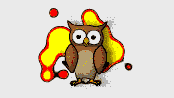 etourist animation cartoon owl GIF
