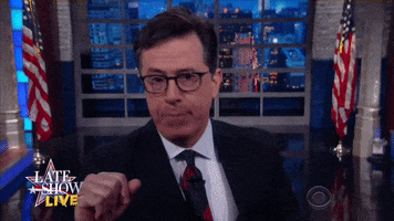 Stephen Colbert Cocaine GIF by The Late Show With Stephen Colbert