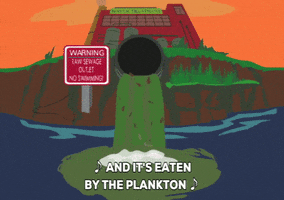 toxic waste river GIF by South Park 