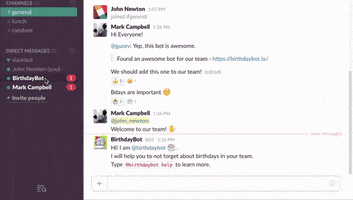 birthdaybot for slack GIF by Product Hunt