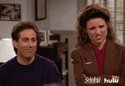 You Stink Elaine Benes GIF by HULU - Find & Share on GIPHY