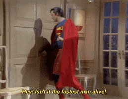 hey isnt it the fastest man alive GIF by Saturday Night Live