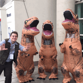 Jurassic Park Cosplay GIF by Comic Con
