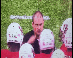 houston-cougar football college university coach GIF